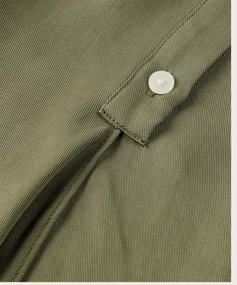 Isalena Shirt, D. Lichen Green