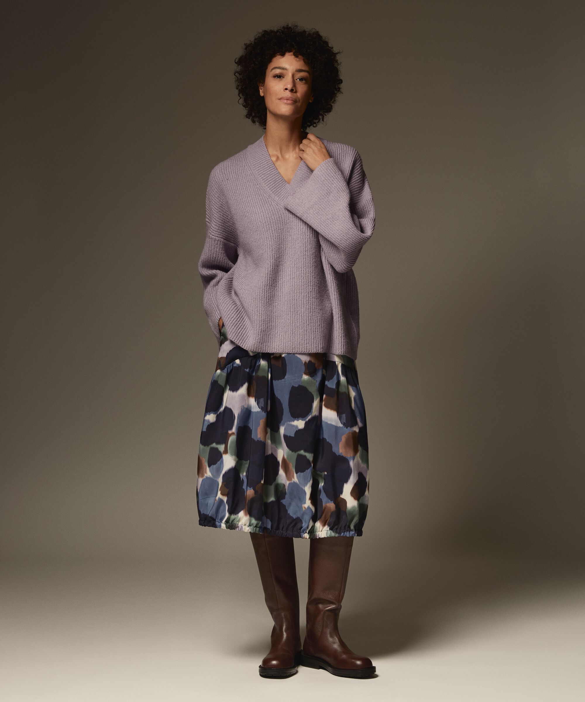 Fayima Pullover, Wisteria