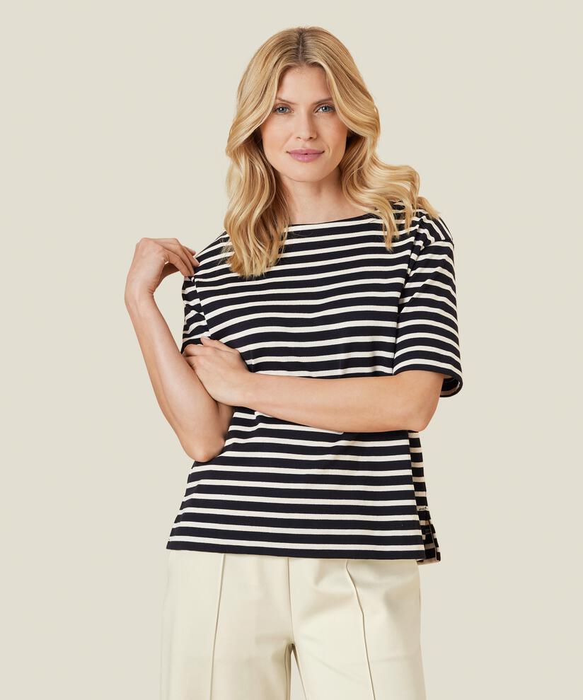 DACEYA JERSEY TOP, Black