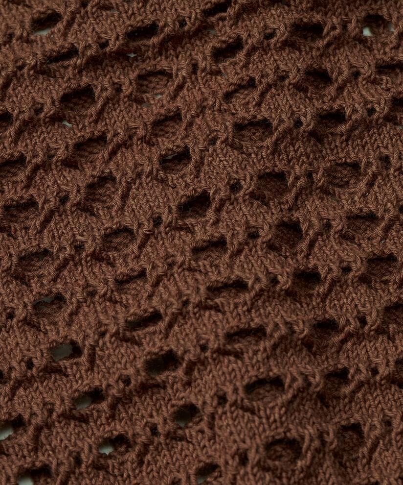 Lakker Cardigan, Chestnut