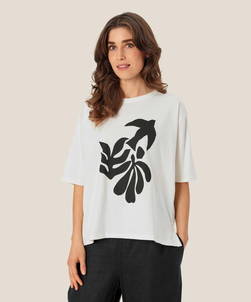 Doreann Jersey Top, Jet Stream