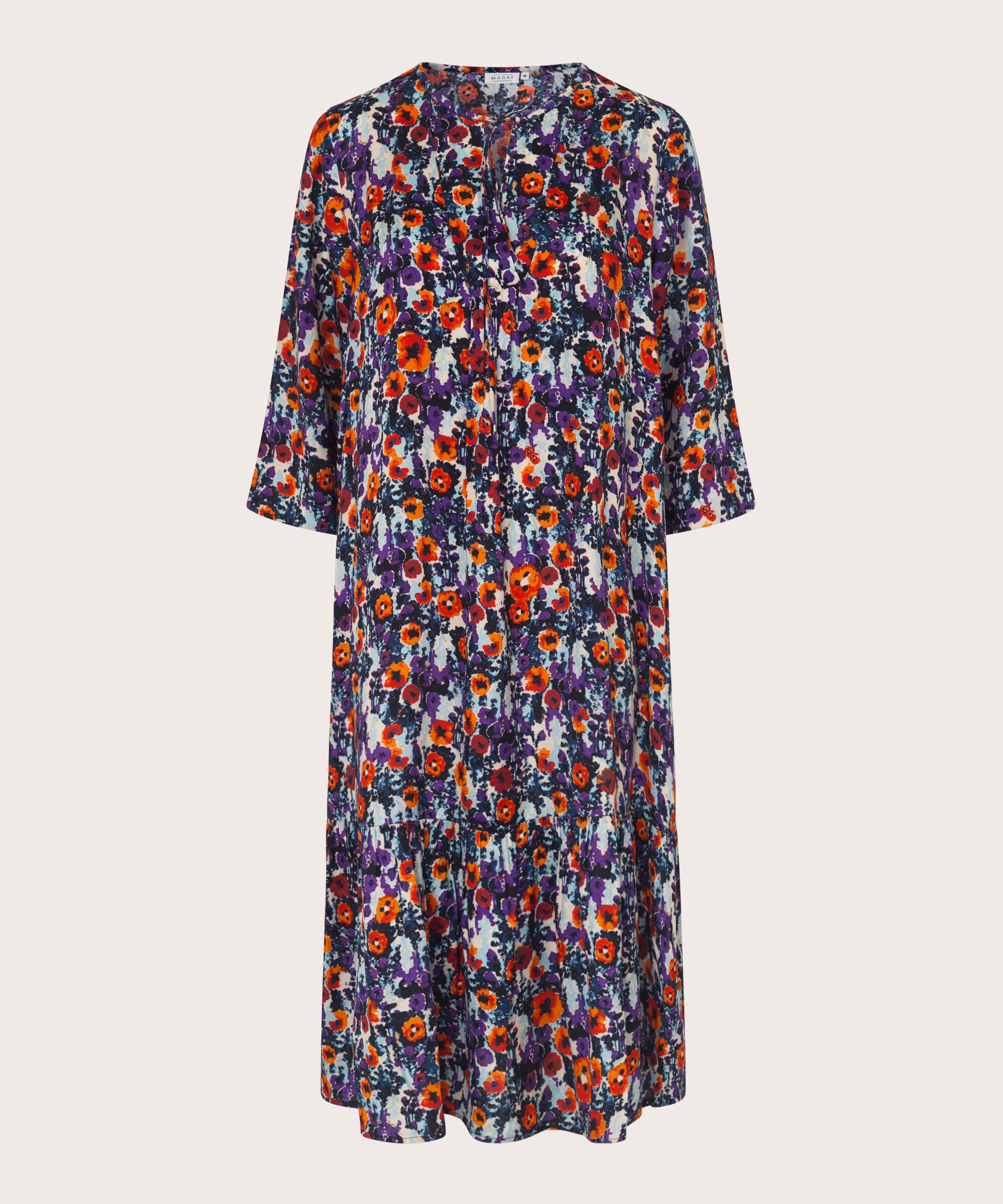 Nampula Dress, Meadow Violet