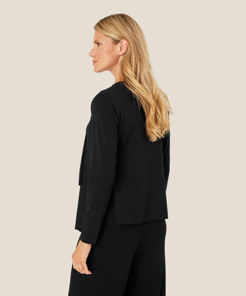 Itally JERSEY Cardigan, Black
