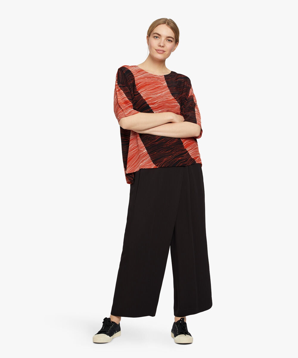 POELLA TROUSERS, Black