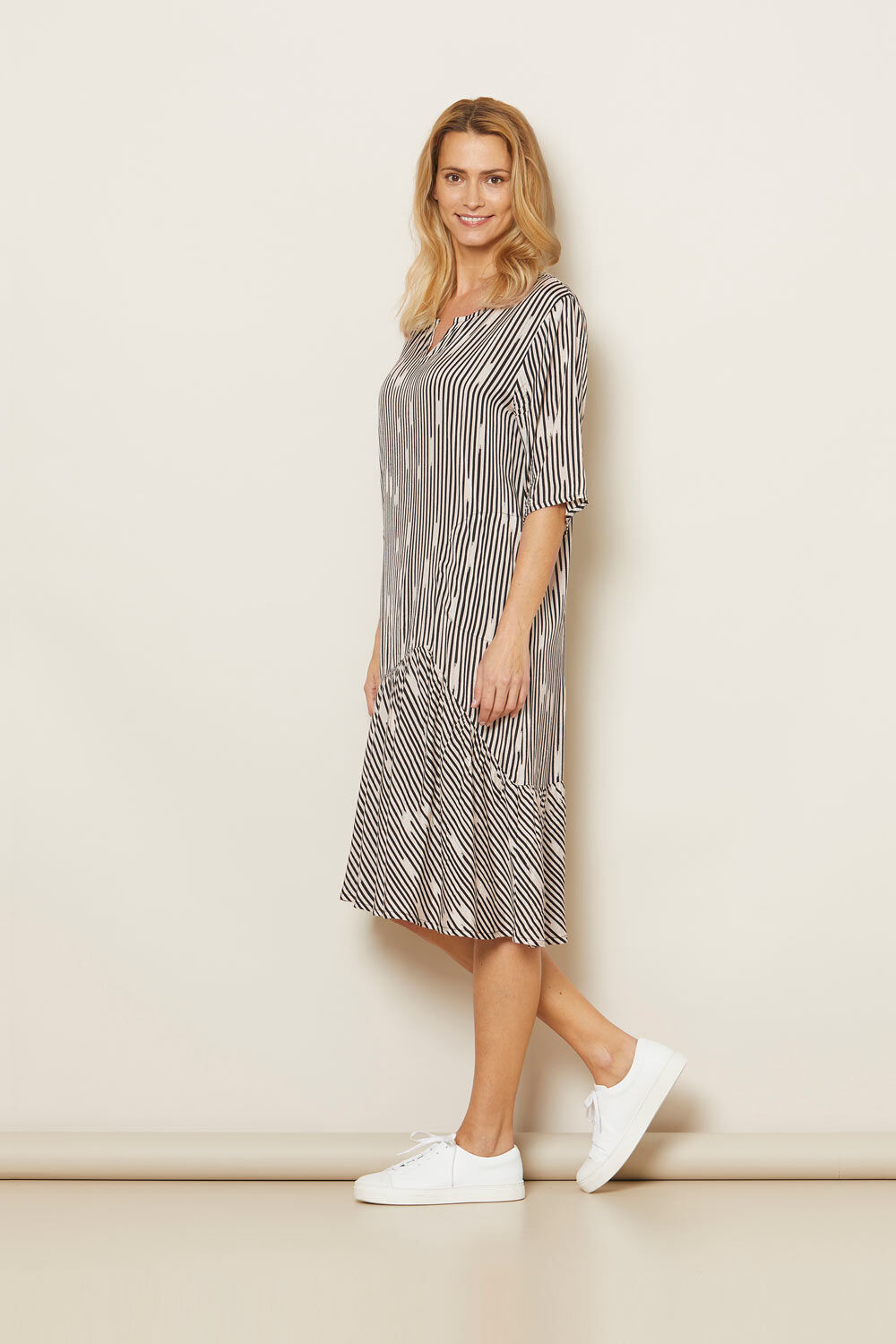 NATANIA DRESS, Black