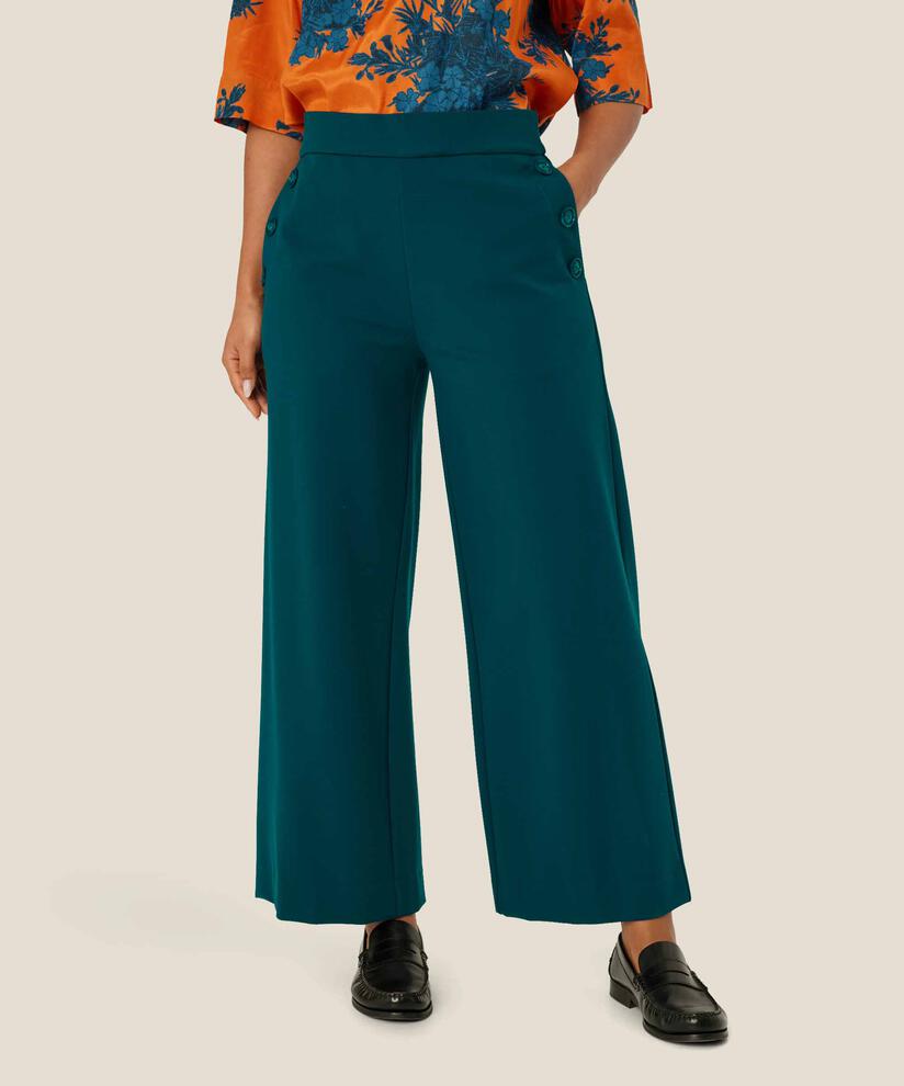 Prisca JERSEY Trousers, Reflect Pond