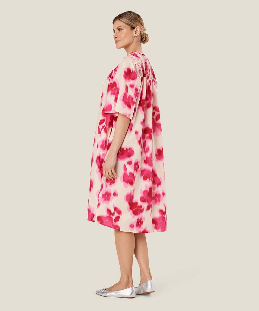 Nirassa Dress, Pink Flambé
