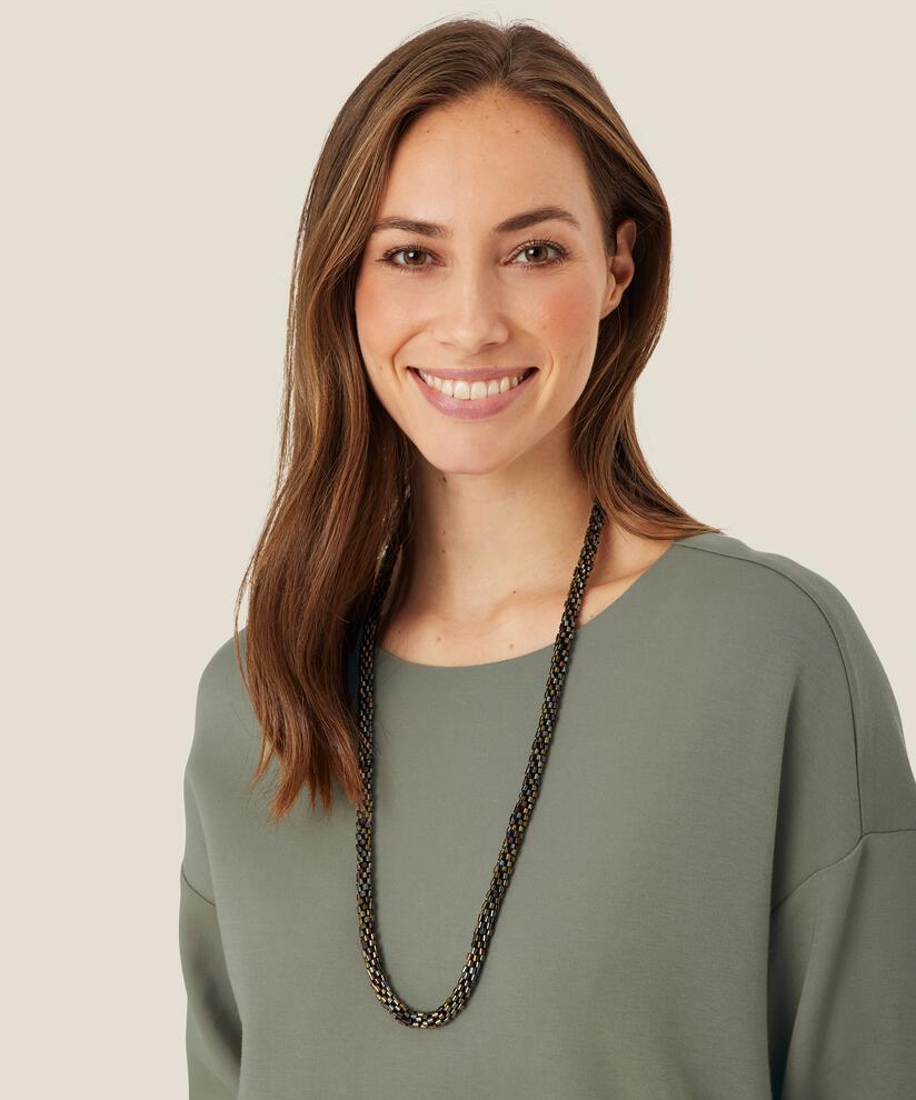 Ridala Necklace, Black