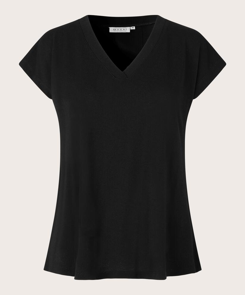 Efa JERSEY Top, Black