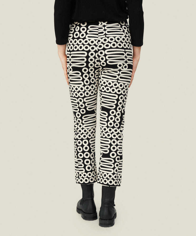 PABA JERSEY TROUSERS, Black