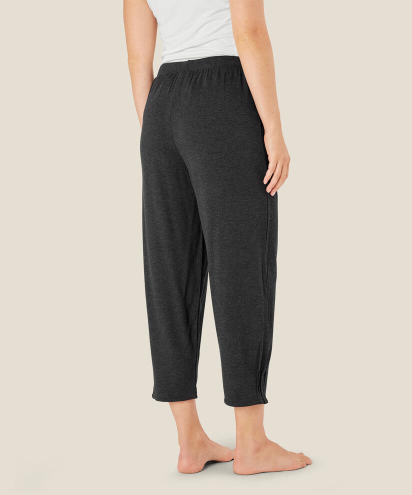 PERSINI JERSEY TROUSERS, D. Grey mel.