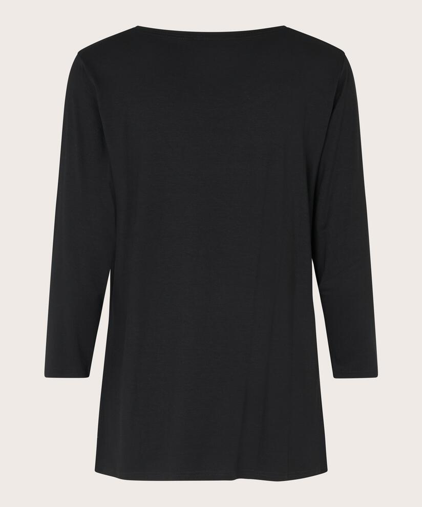 Cecille JERSEY Top, Black