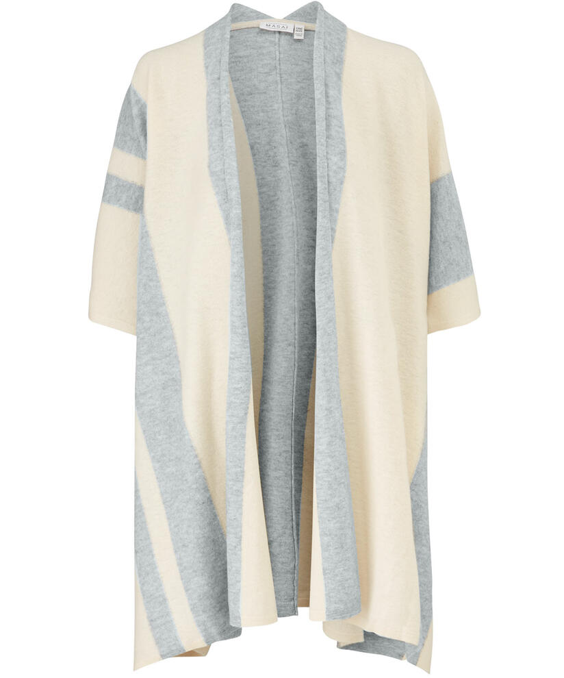 LAURA CARDIGAN, Light Grey Melange