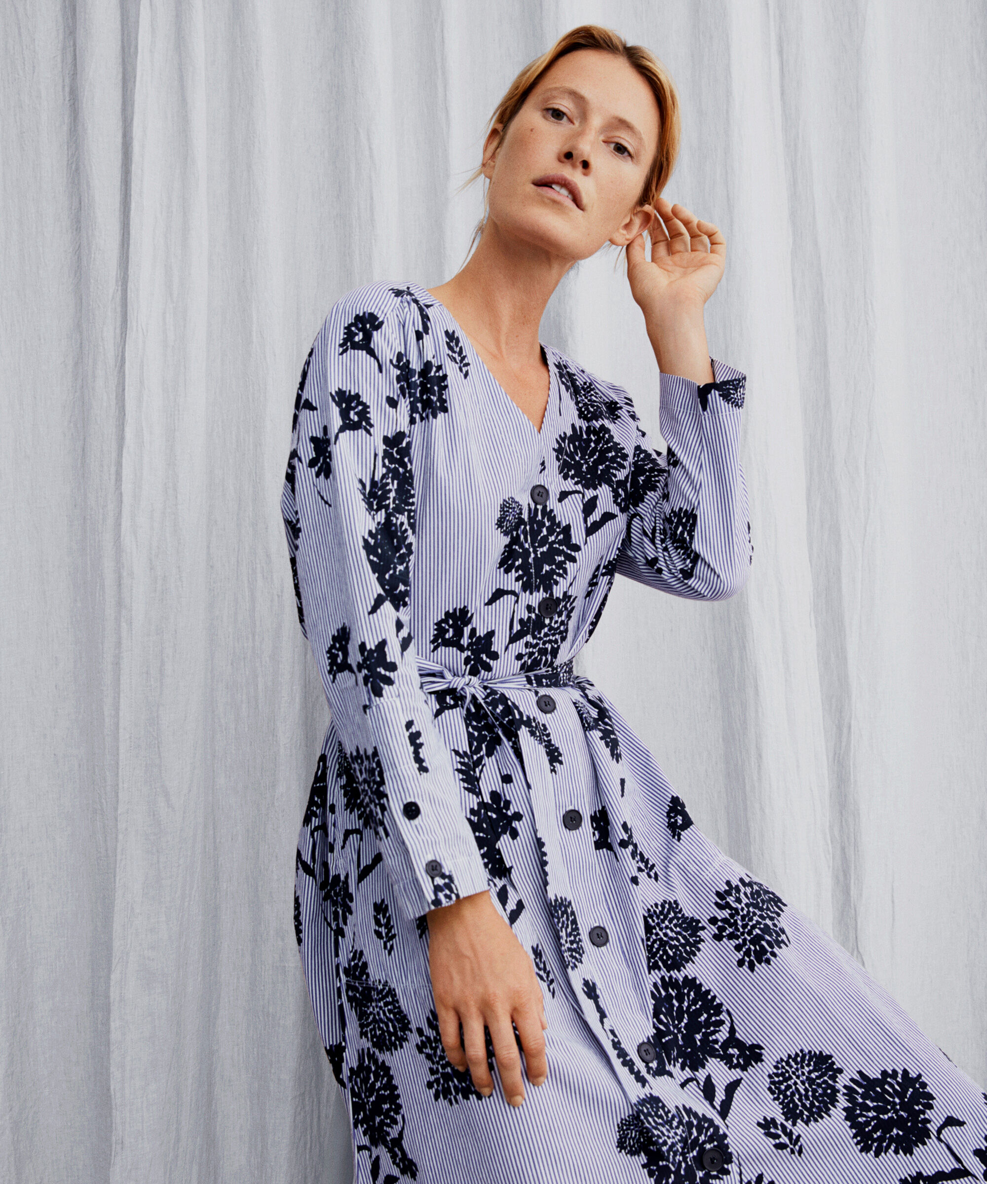 Nuray Dress, Maritime Blue