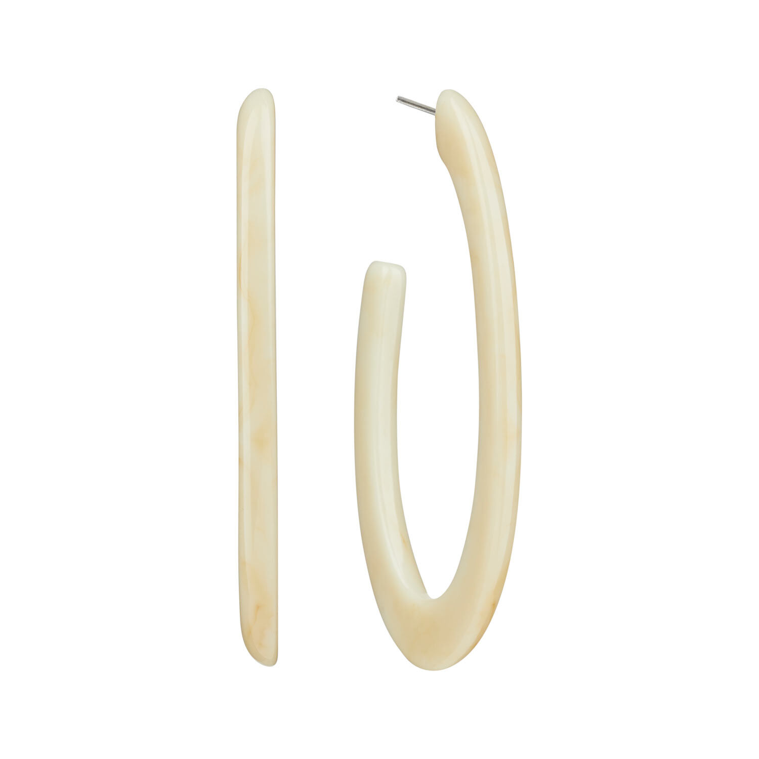 RUMA EARINGS, Silver Birch