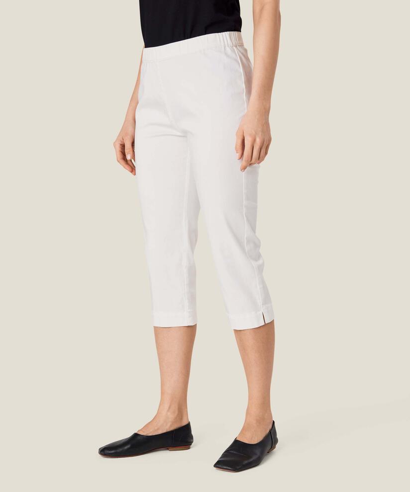 Peach Trousers, White