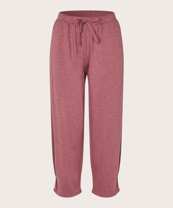 PERSINI JERSEY TROUSERS, Tawny Port mel.