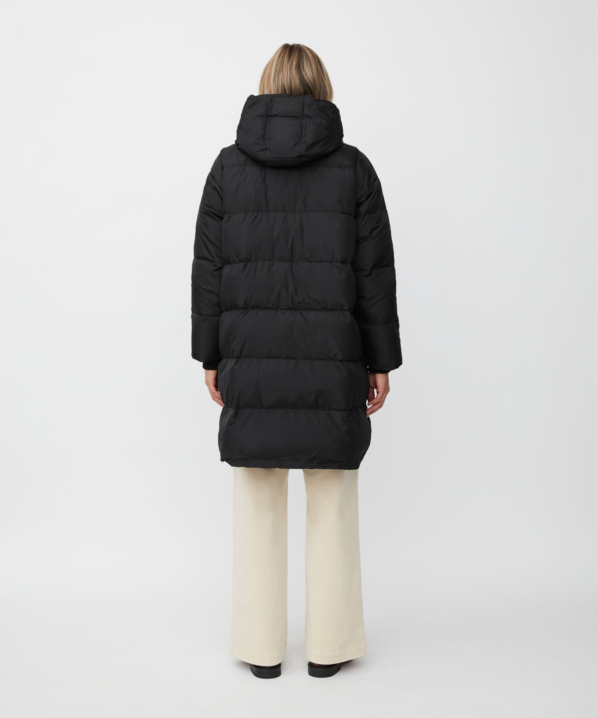 Thilde Down Coat, Black