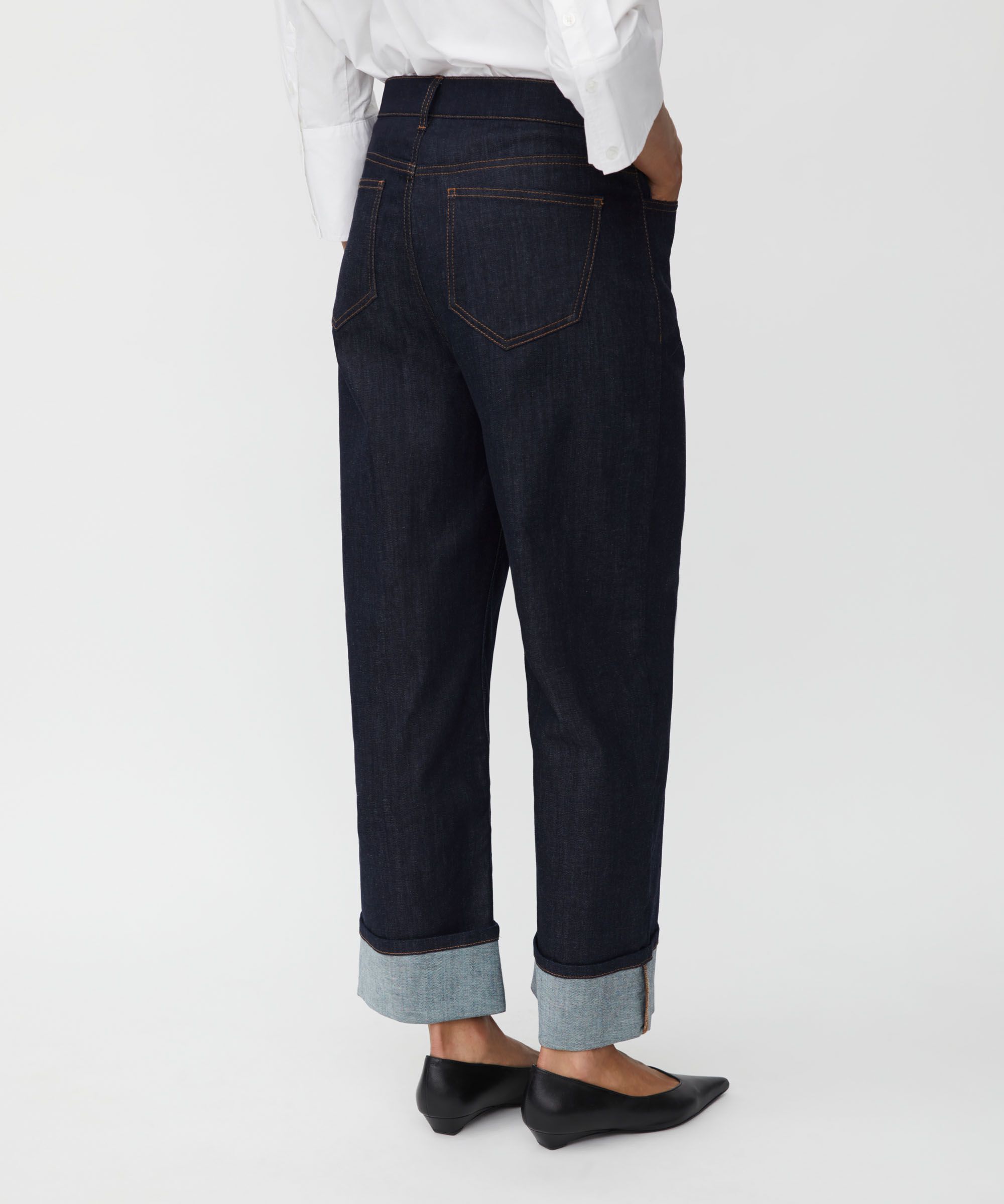Palvessa Denim Trousers, Dark Denim