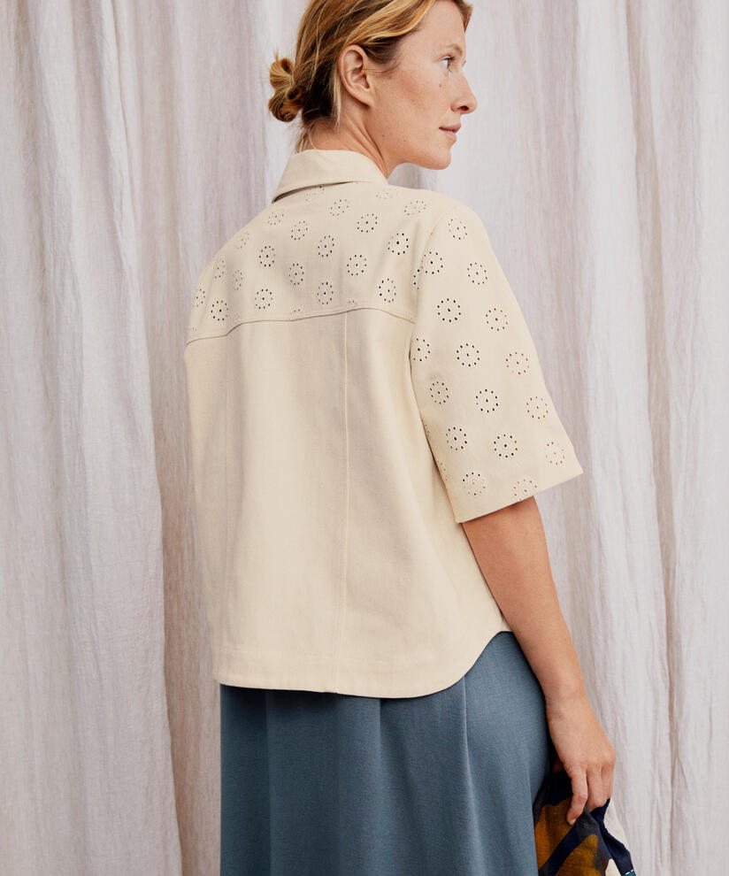 Jamile Jacket, Whitecap