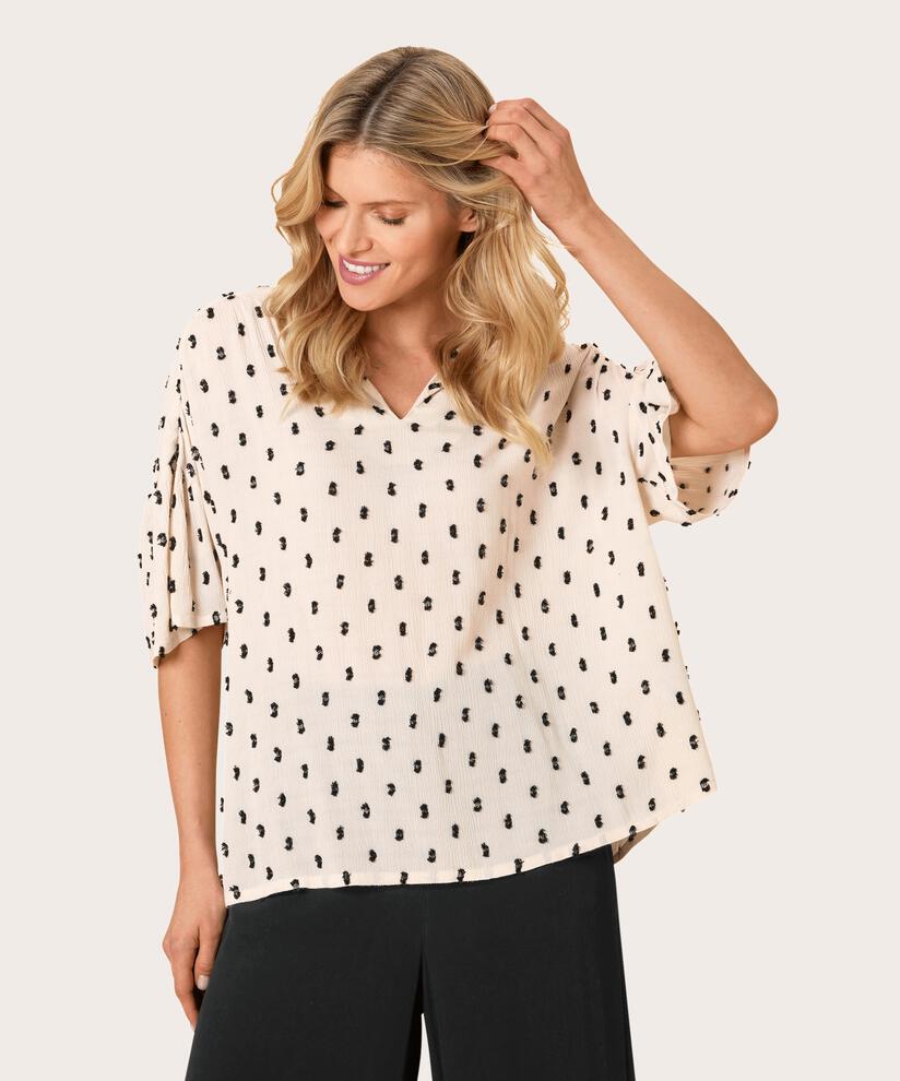 DARNELL BLOUSE, Black