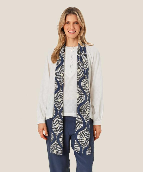 Along Scarf, Mood Indigo