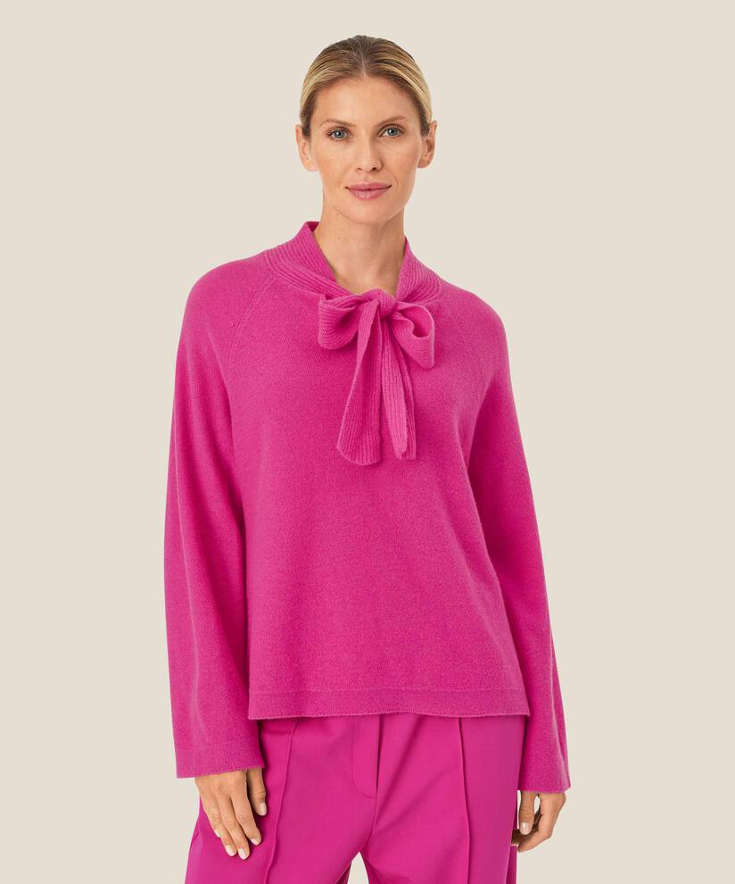 Fadeya Jumper, Fuchsia Red