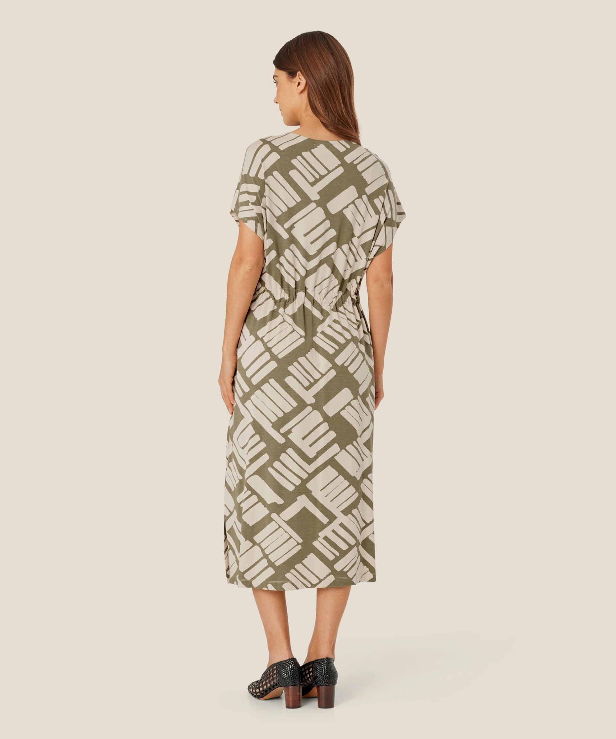 Novato JERSEY Dress, Dusky Green