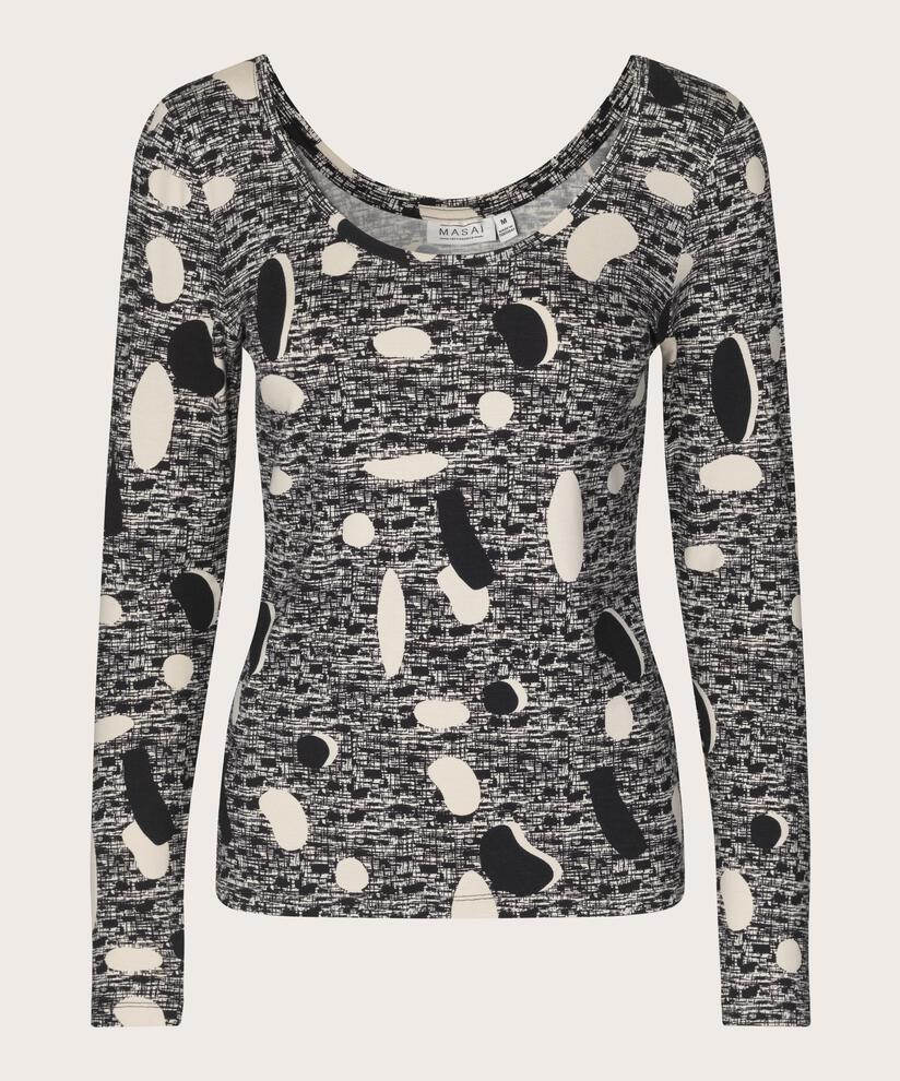 Barani JERSEY Top, Black