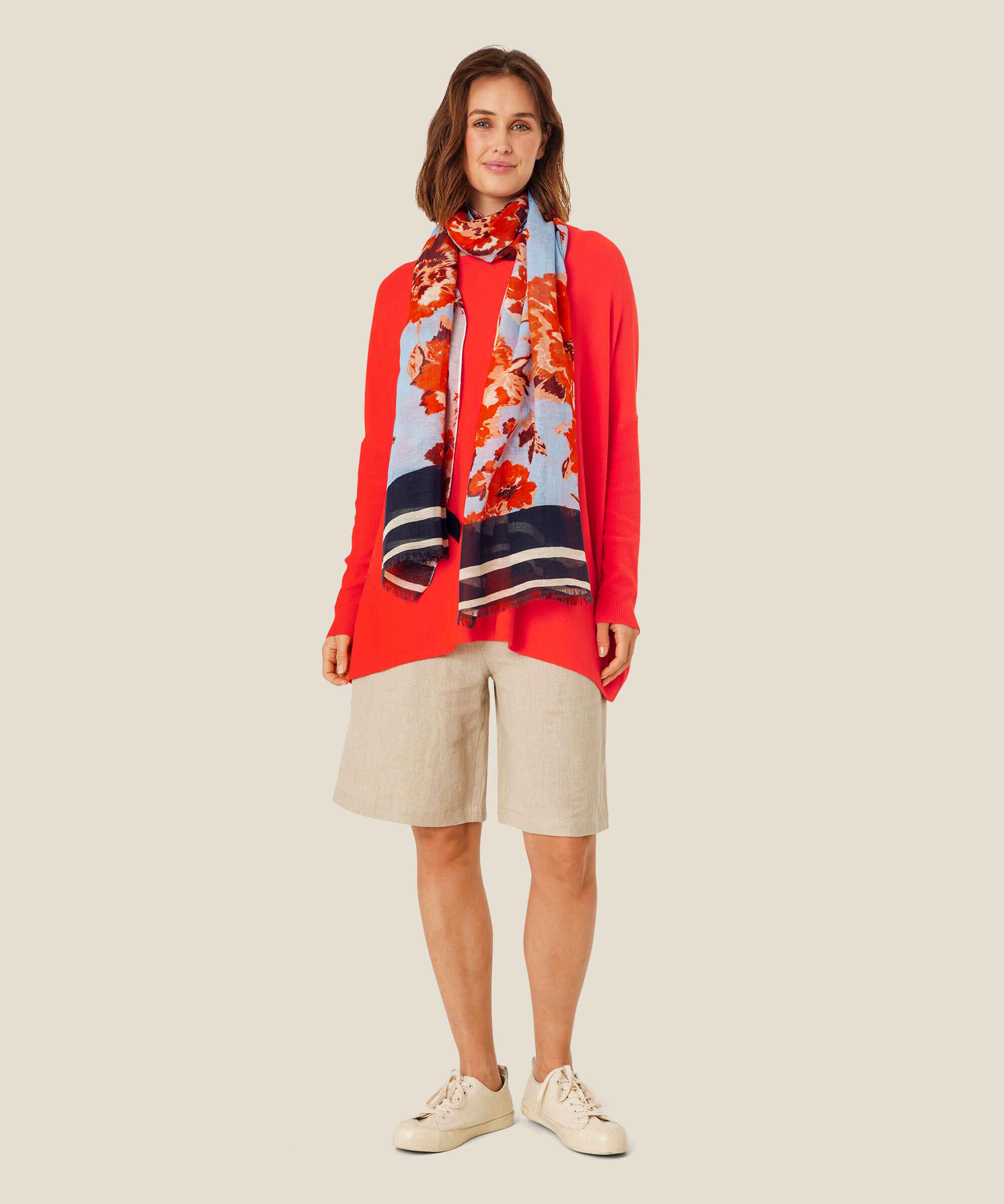 Avelin Scarf, Orange com