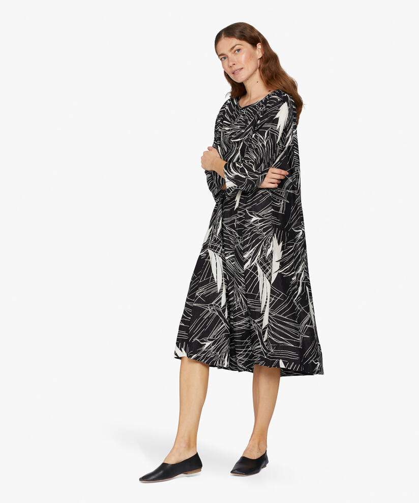 NABIA DRESS, Black