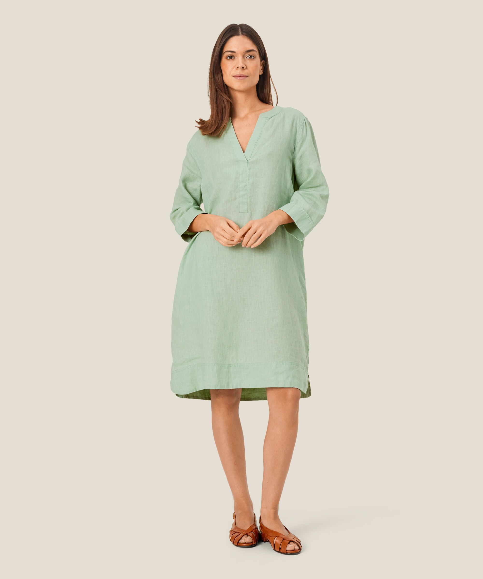 Nokolo Dress, Frosty Green
