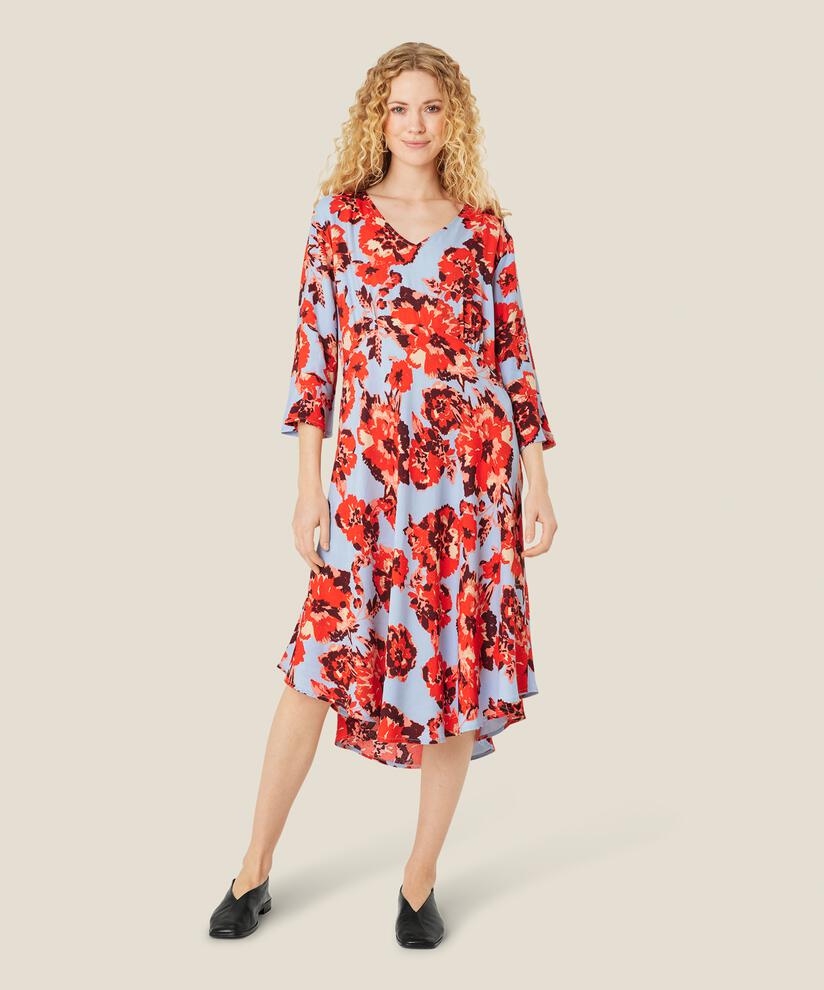 Nita Dress, Orange com