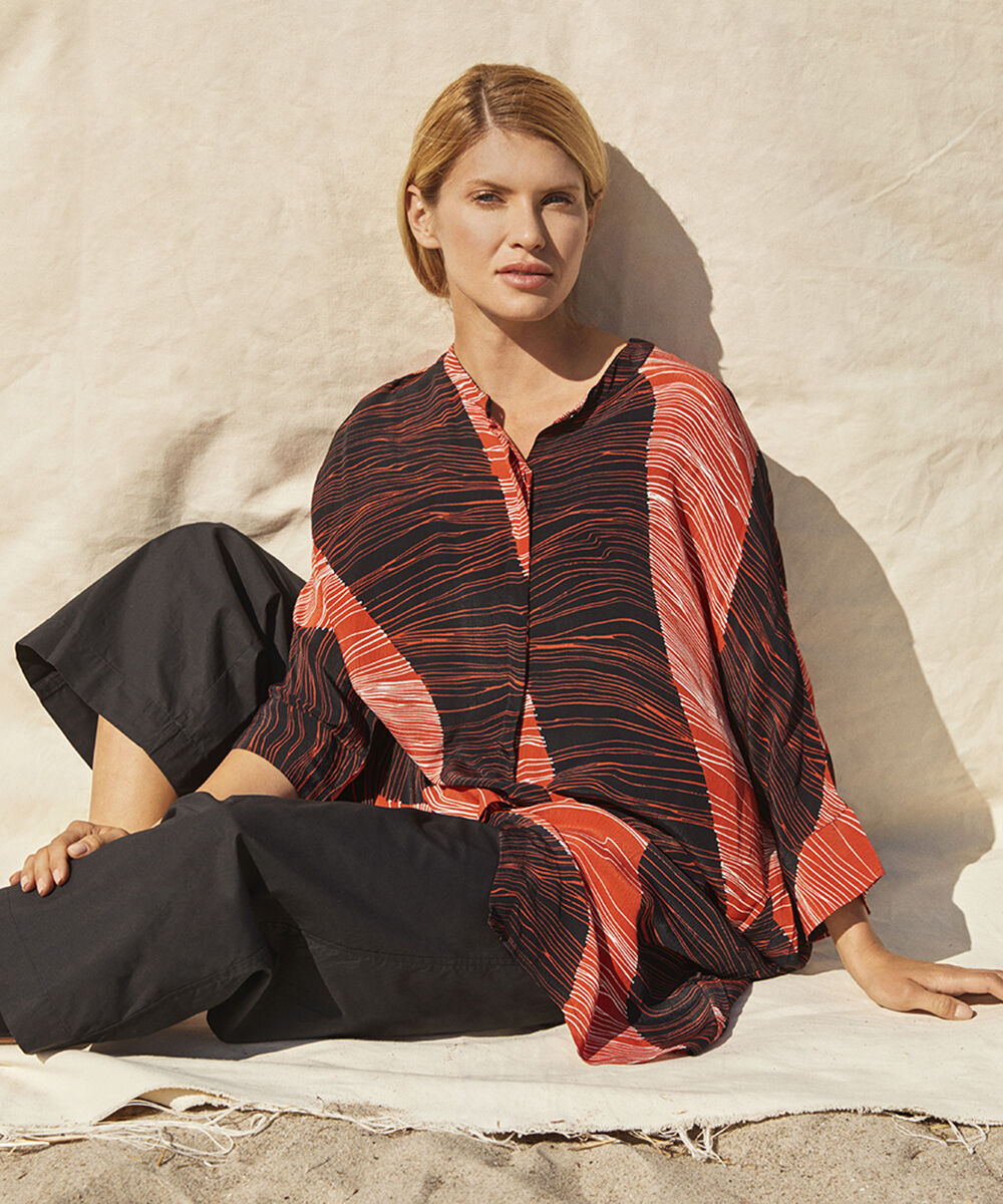 IOSETTA SHIRT DRESS, Burnt Ochre