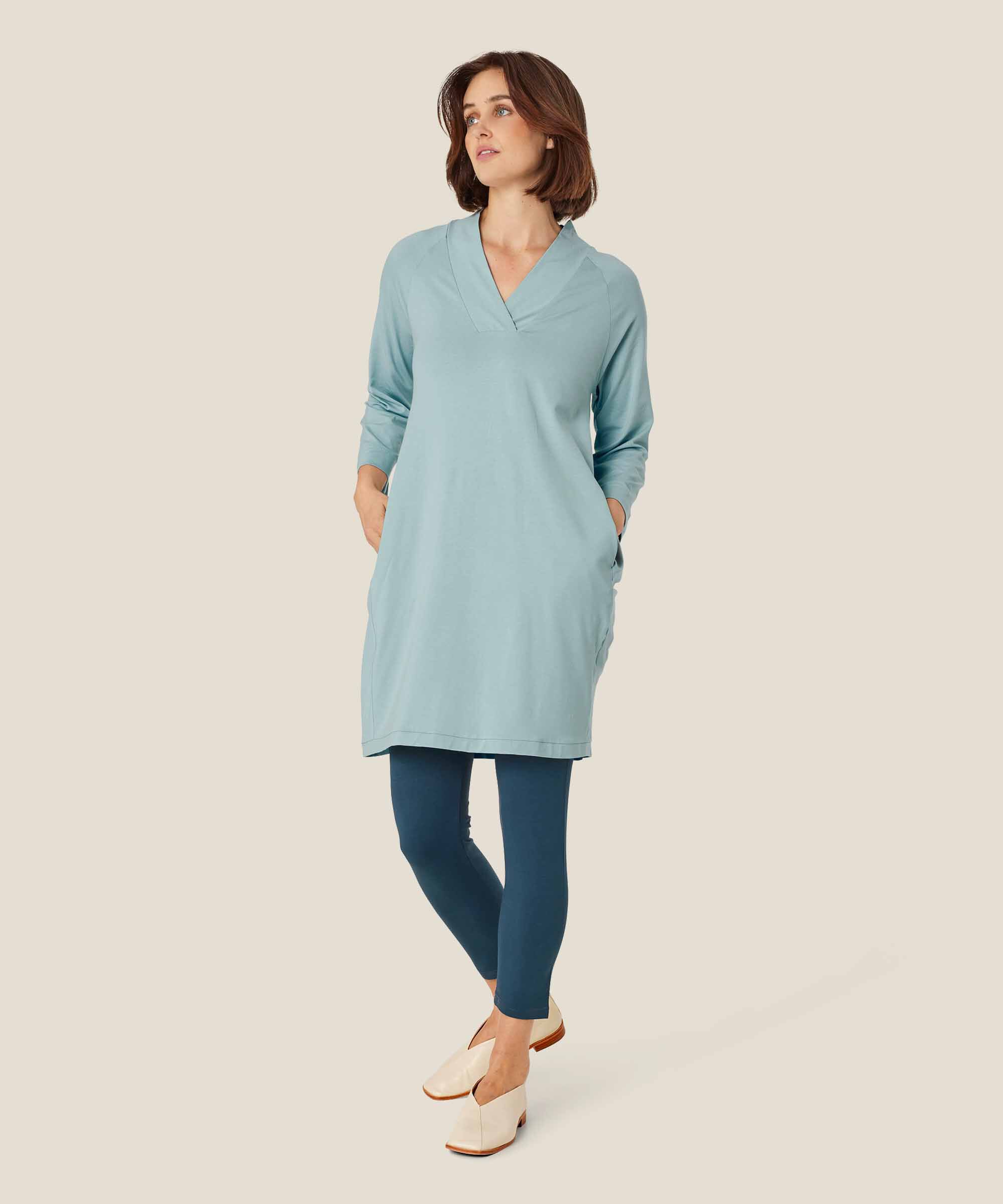 Gritta JERSEY Tunic, Blue Haze