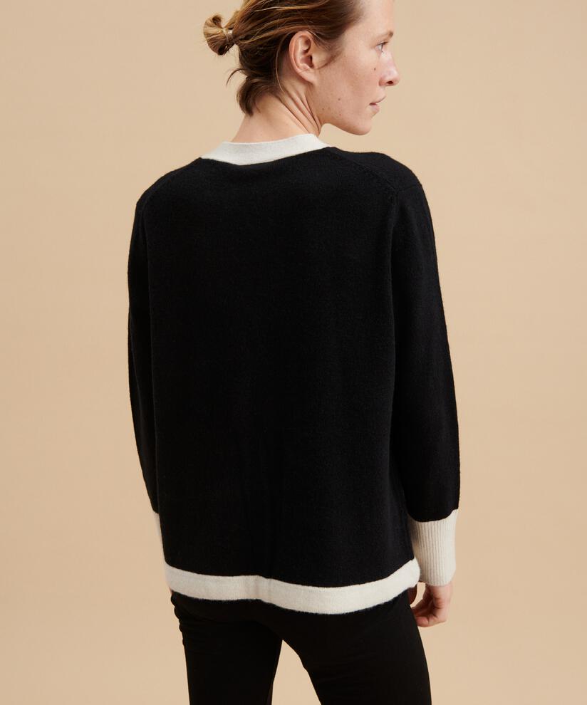 Lelipina Cardigan, Black