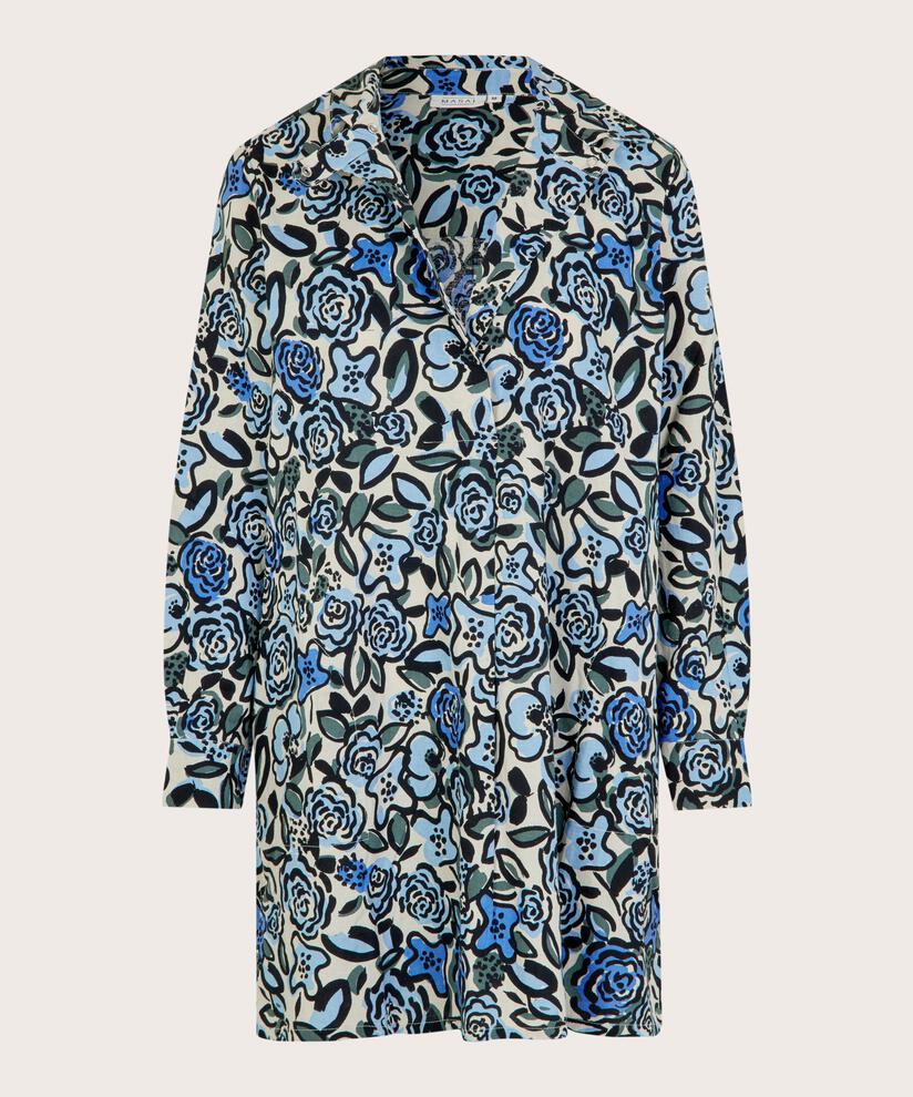 Greer TUNIC, Blue Bonnet