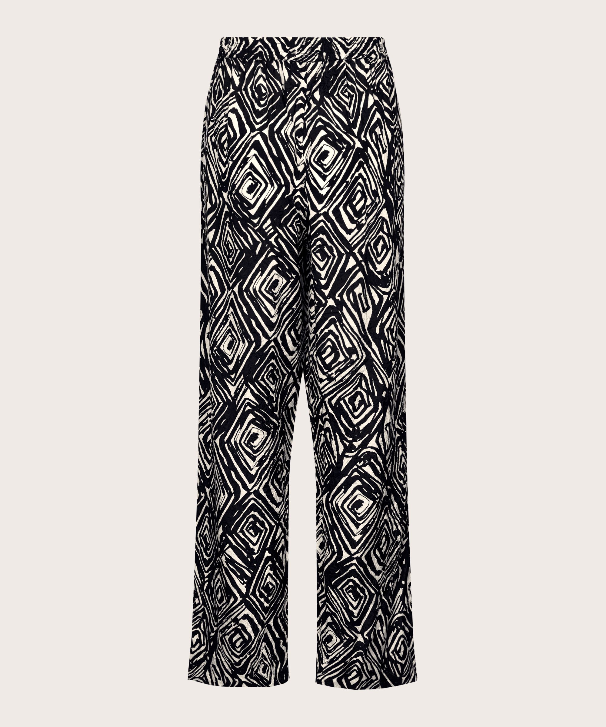 Peonos Trousers, Black