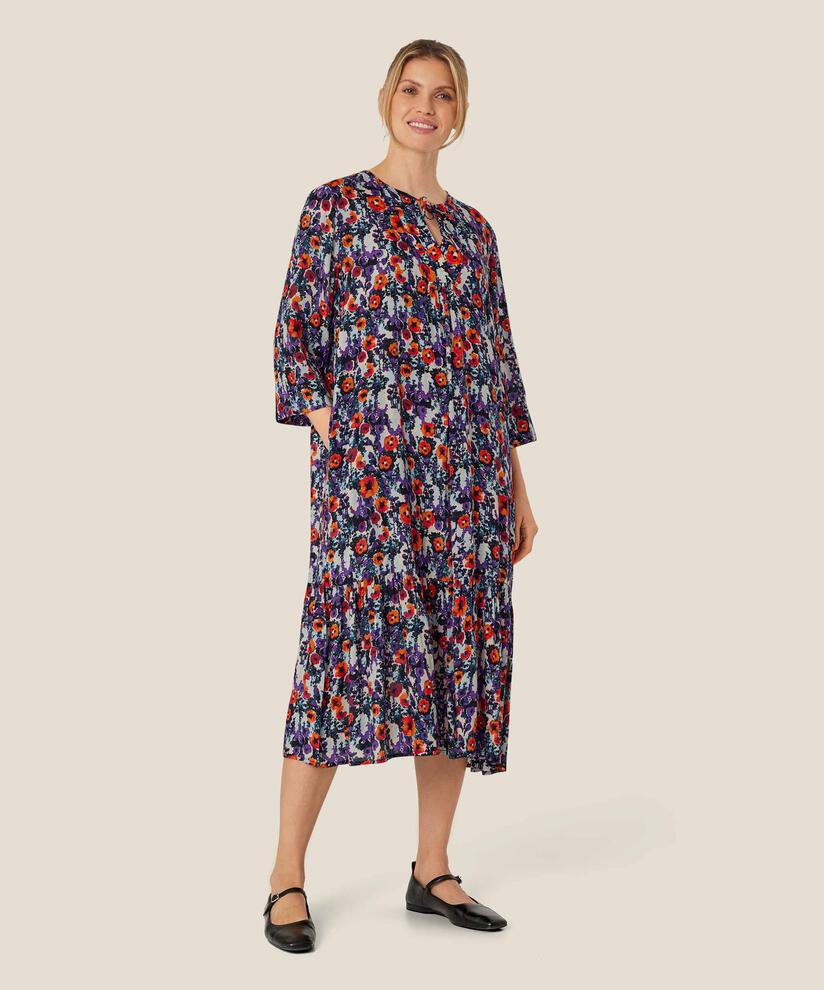 Nampula Dress, Meadow Violet