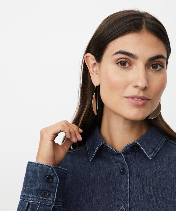 Rhevara Earrings, Silver