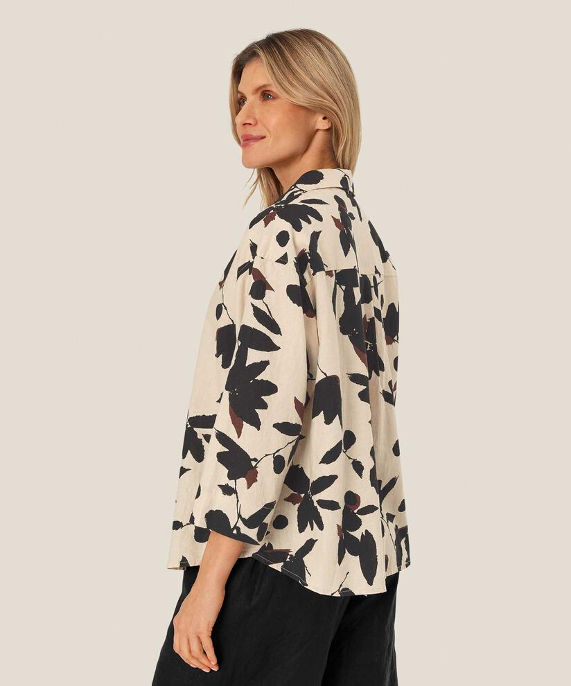 Darale Blouse, Chestnut