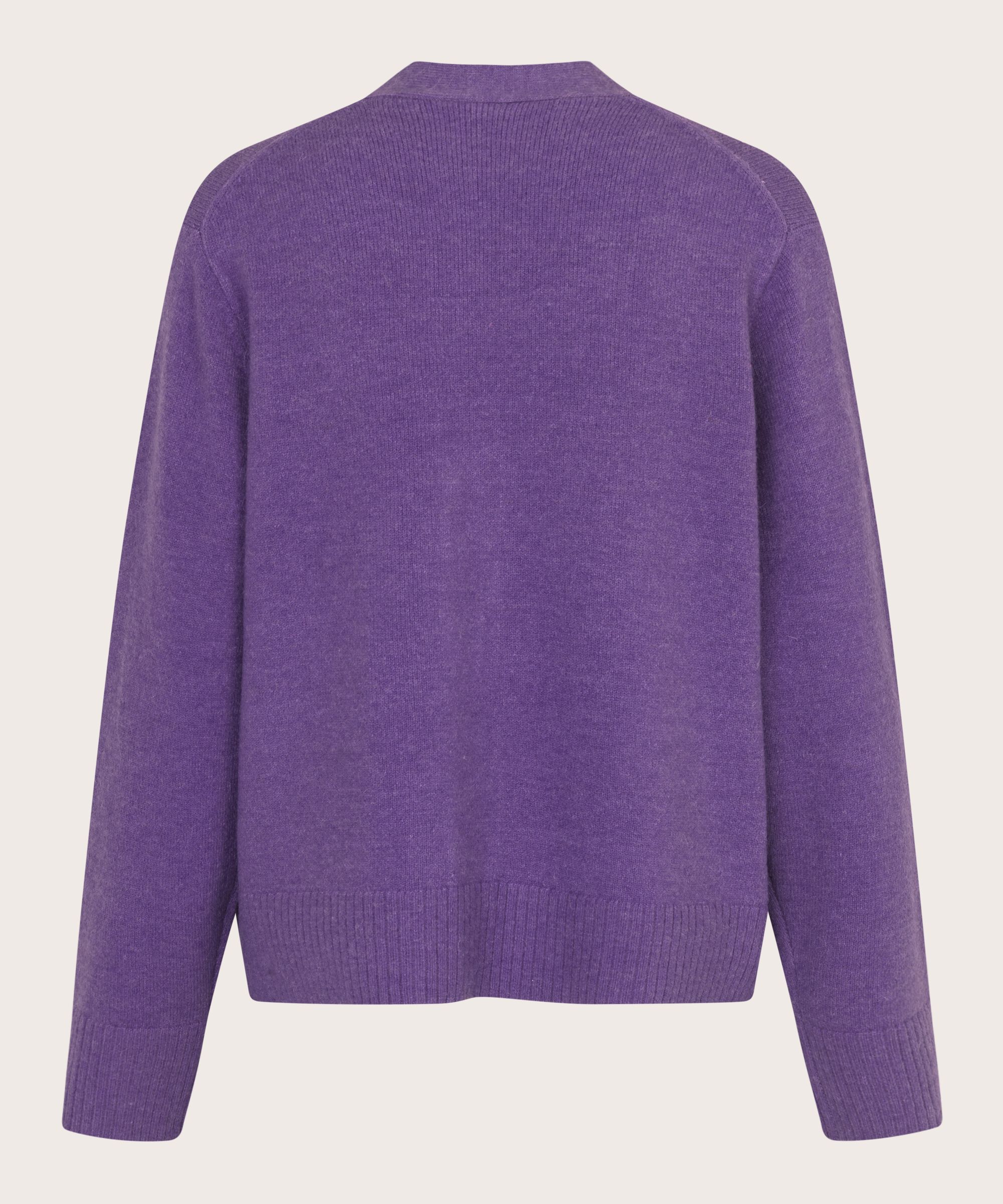 Lettie Cardigan, Meadow Violet