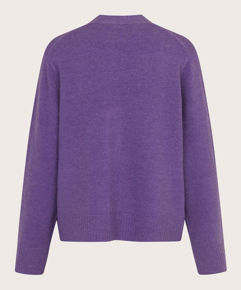 Lettie Cardigan, Meadow Violet