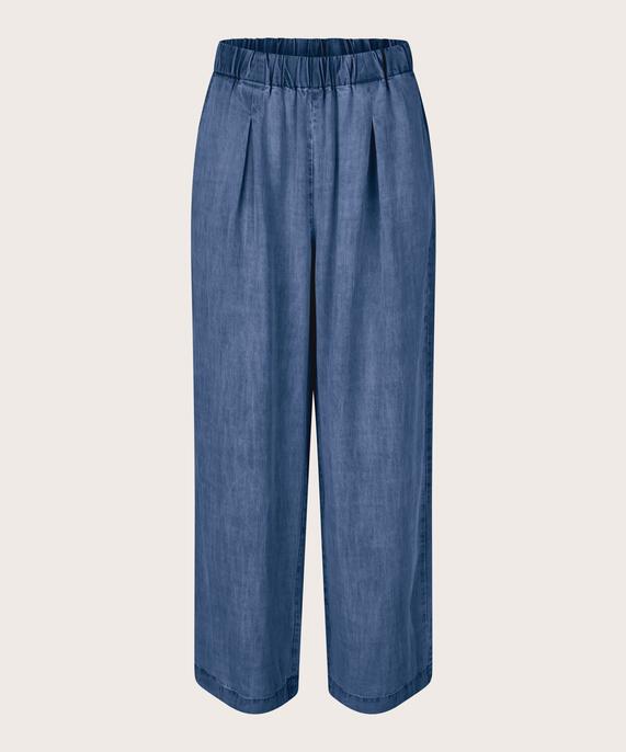 Pascula Denim Trousers, Washed denim
