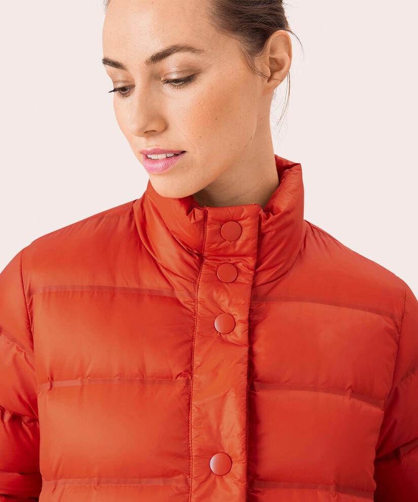 Tuva Down Jacket, Red Clay