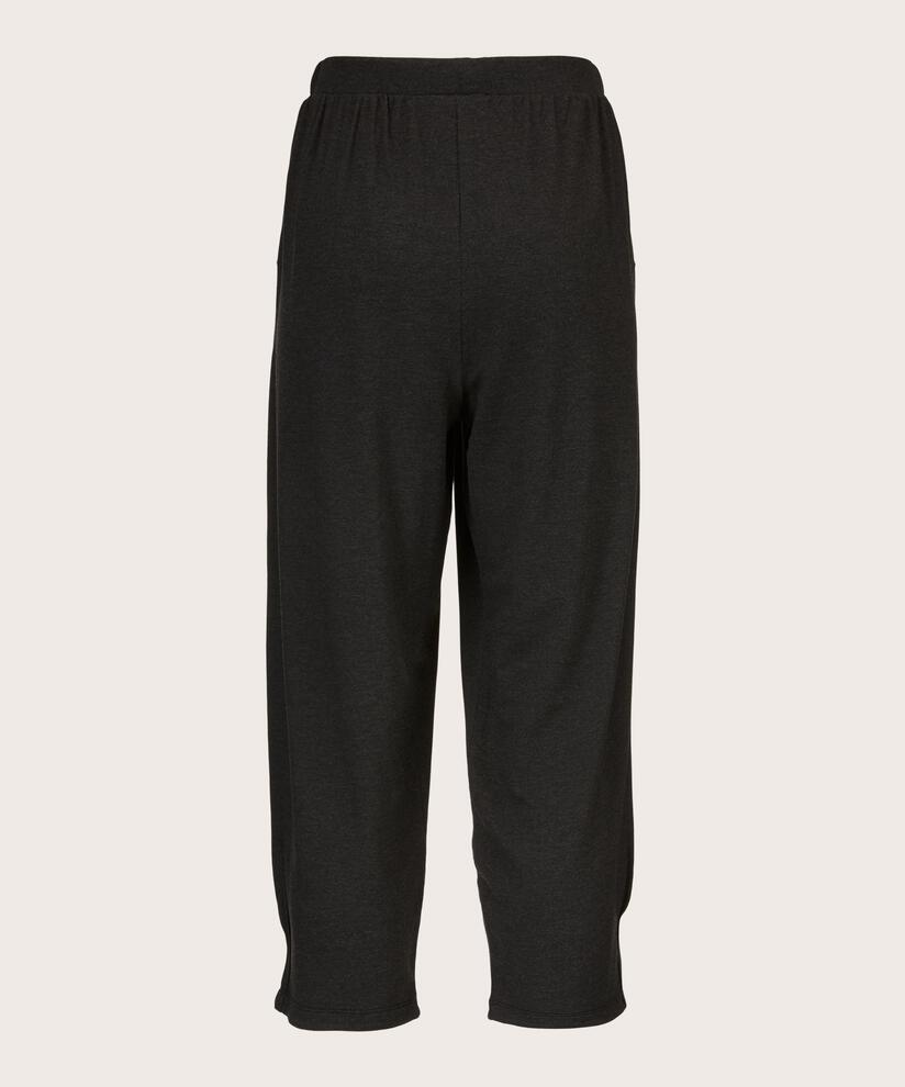 PERSINI JERSEY TROUSERS, D. Grey mel.