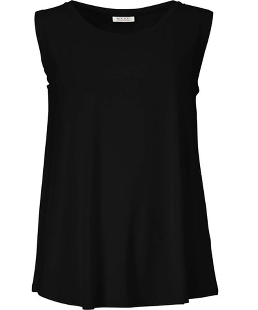 Elisa JERSEY Top, Black