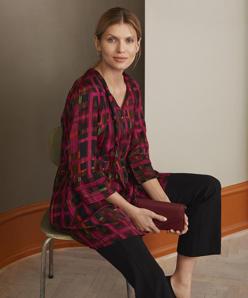 GRETEL TUNIC, Sangria