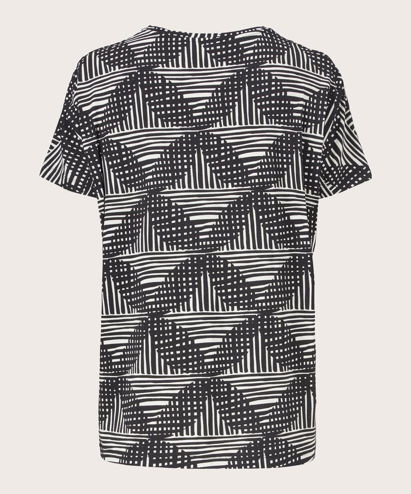 DORANN JERSEY TOP, Black