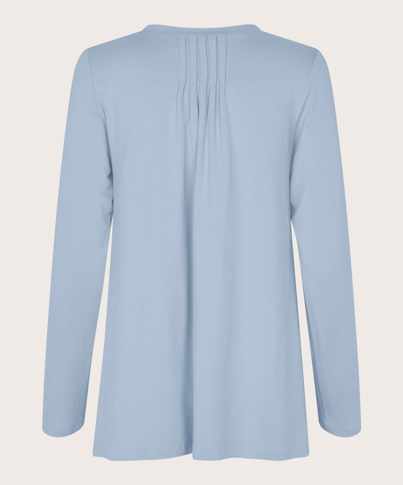 Berta JERSEY Top, Blue Fog
